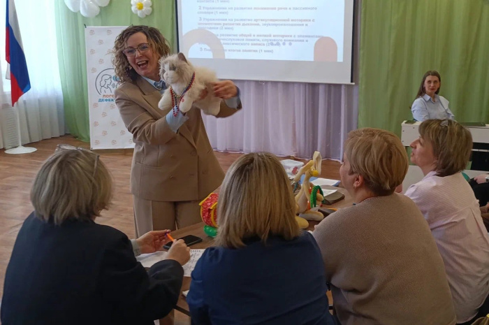 В нижнетагильском «Солнышке» тренировались готовить детей к речевому старту